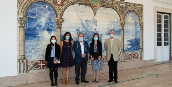 Visita da representante de Taiwan ao Pal&aacute;cio Conde D'&Oacute;bidos
