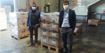 Cruz Vermelha Portuguesa doou 100.000 m&aacute;scaras reutiliz&aacute;veis &agrave; Embaixada da Rep&uacute;blica de Mo&ccedil;ambique